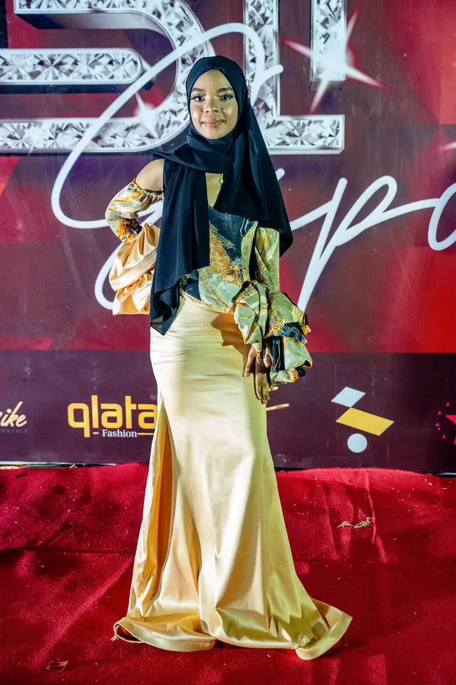 Evening fashion elegance